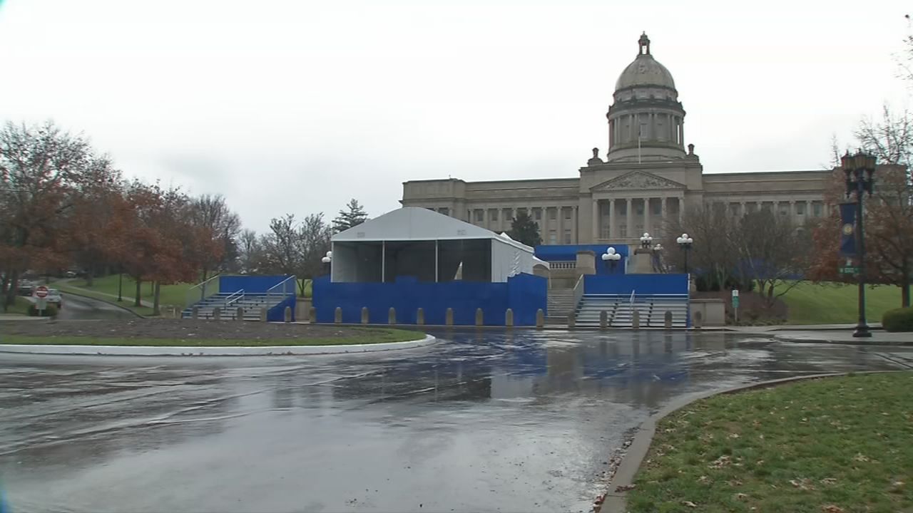 Inauguration Preps at Capitol